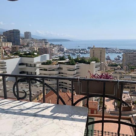 Plein Coeur De Monaco, A 300 Metres A Pied Du Port De Monaco, 4 Pieces Dans Des Escaliers Vue Mer Exceptionnelle Екстериор снимка